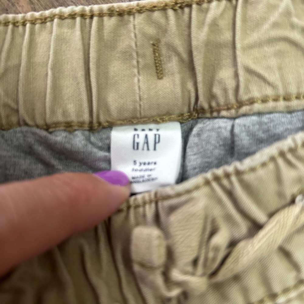 GAP Kids Jogger Pants Bundle - Navy, Olive, Khaki, Gray, Brown - Picture 3 of 16